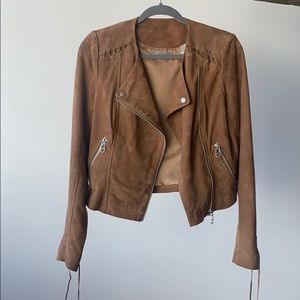 Suede Leather Jacket